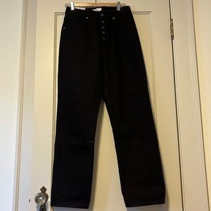 Decade Bonnie black denim size 31 new with tags